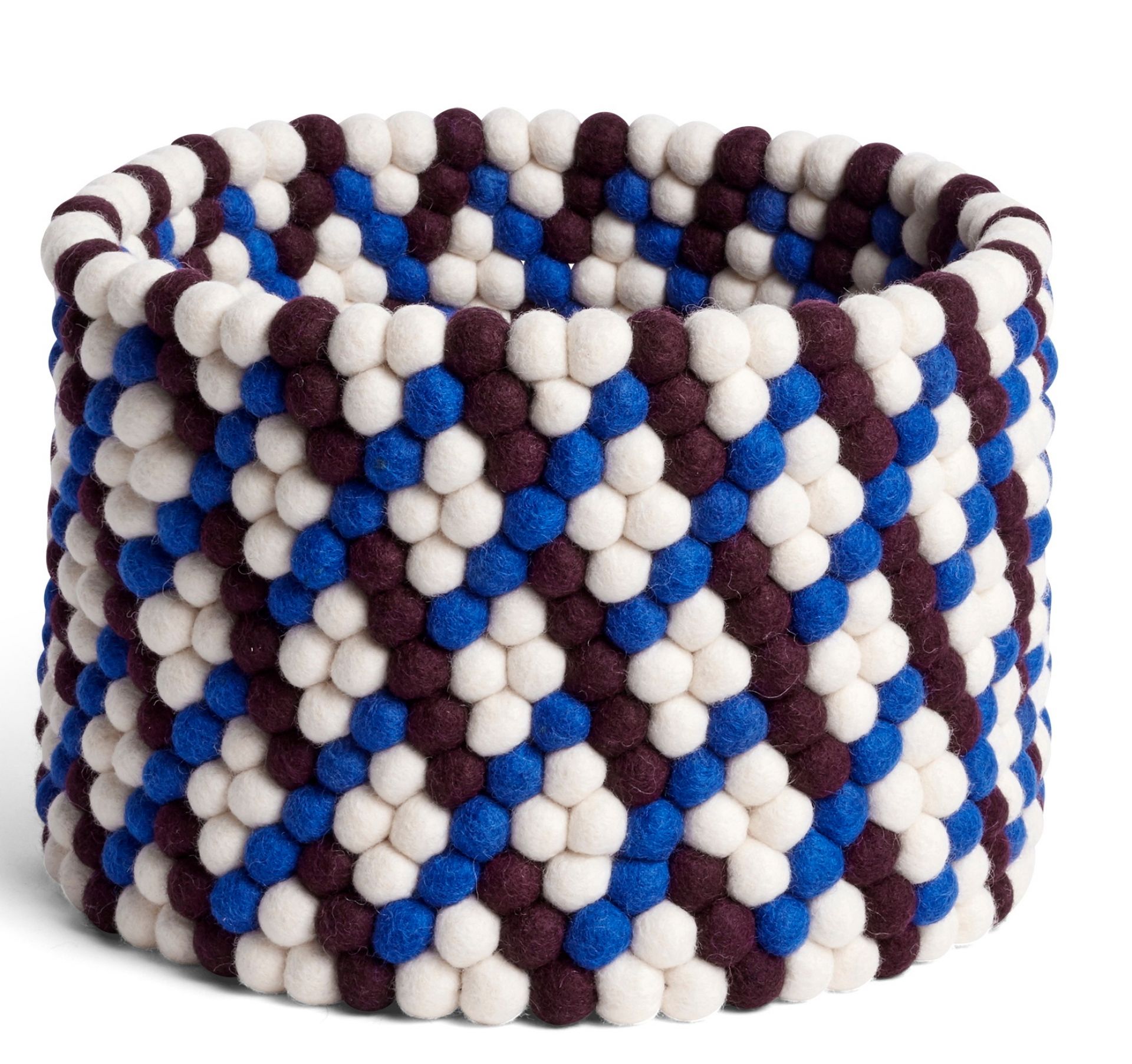 HAY Bead basket, 40 cm, grey | Finnish Design Shop